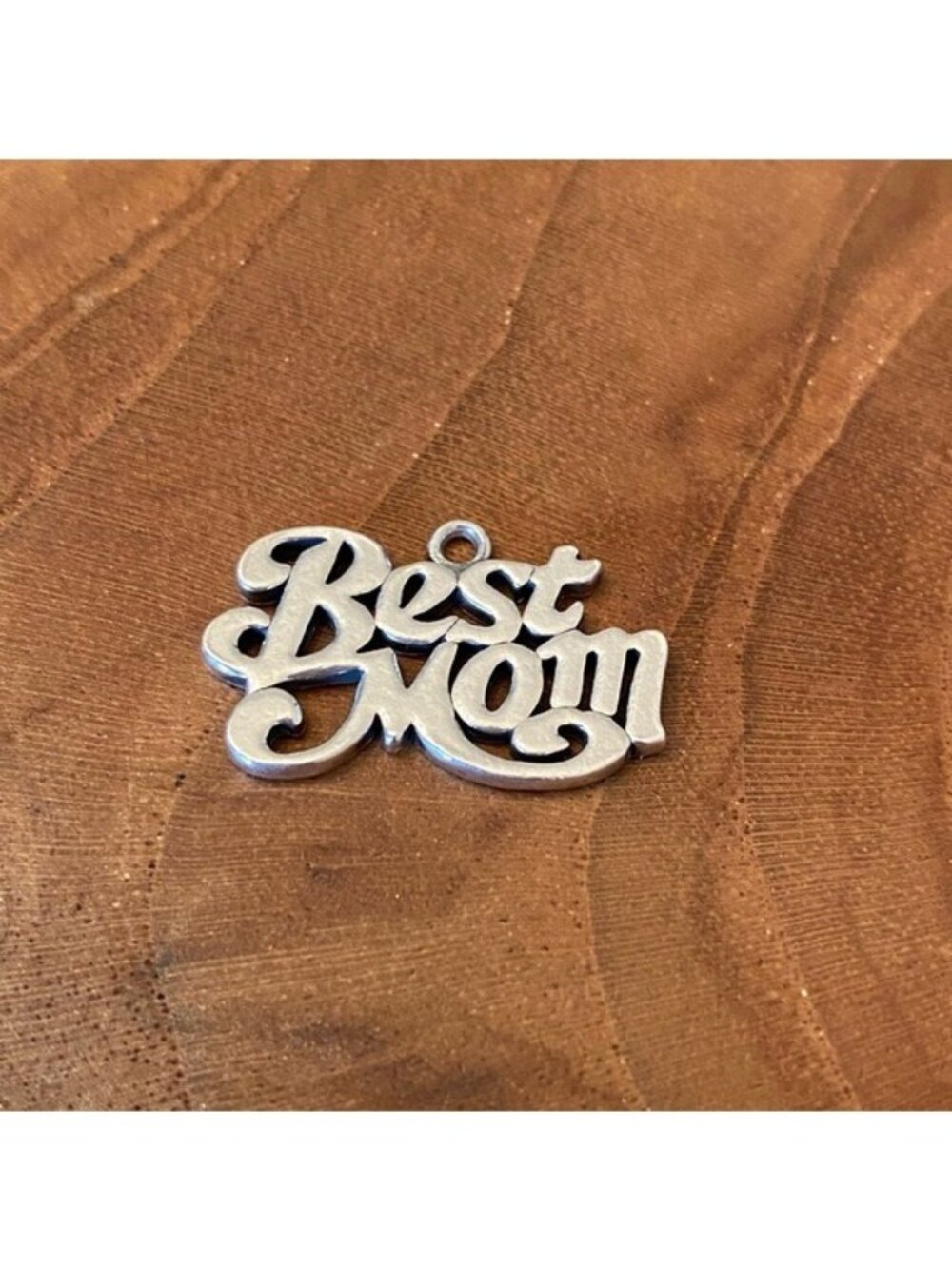 James Avery Best Mom Charm, Sterling Silver